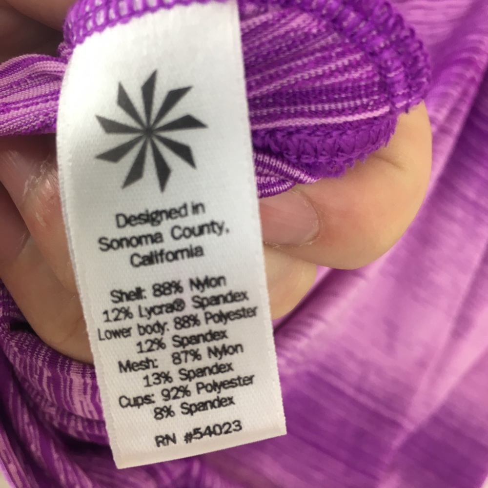 Athleta Purple Stride Crunch & Punch Workout Tank - Picture 5 of 7